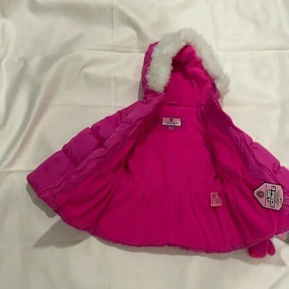 Protection system coats baby girls 2 pieces
